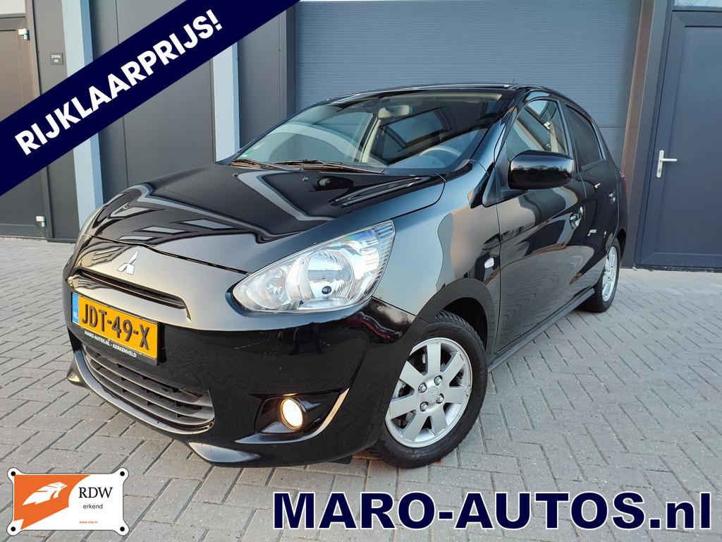 Mitsubishi Space Star 1.2 Intense+ | Boekjes | 81 pk | 67dkm, Auto's, Voorwielaandrijving, Euro 5, Stof, Gebruikt
