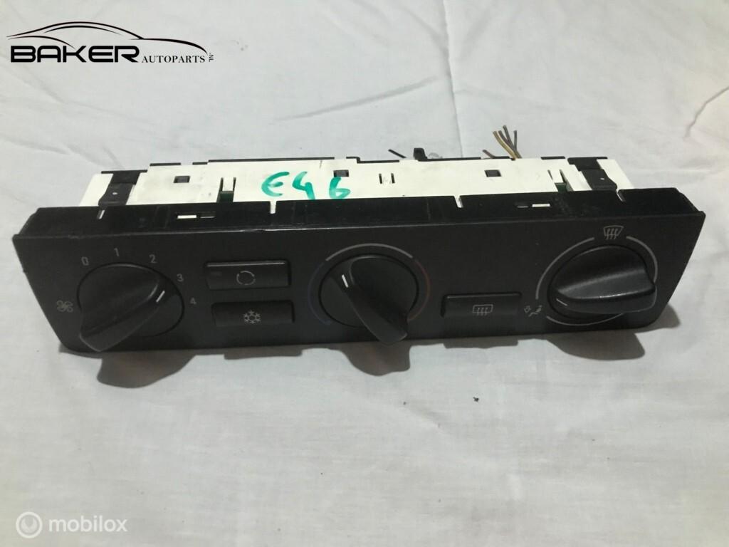 BMW 3-serie E46 ('98-'05) Bedieningspaneel kachel, Auto-onderdelen, Dashboard en Schakelaars, BMW, Gebruikt, Ophalen of Verzenden