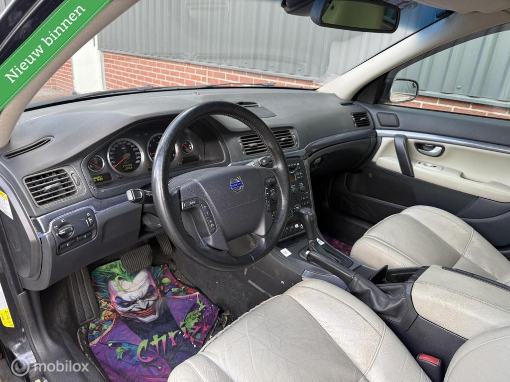 Volvo S80 2.5 T Airco Leder Xenon Apk JOKER EDITION NL Auto, Auto's, Bedrijf, Stoelverwarming, 209 pk, Sedan