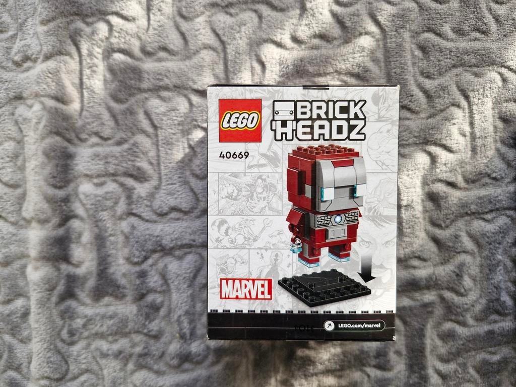 Zeldzame LEGO Marvel BrickHeadz Iron Man 40669 - Cadeau, Kinderen en Baby's, Speelgoed | Duplo en Lego, Ophalen of Verzenden, Nieuw