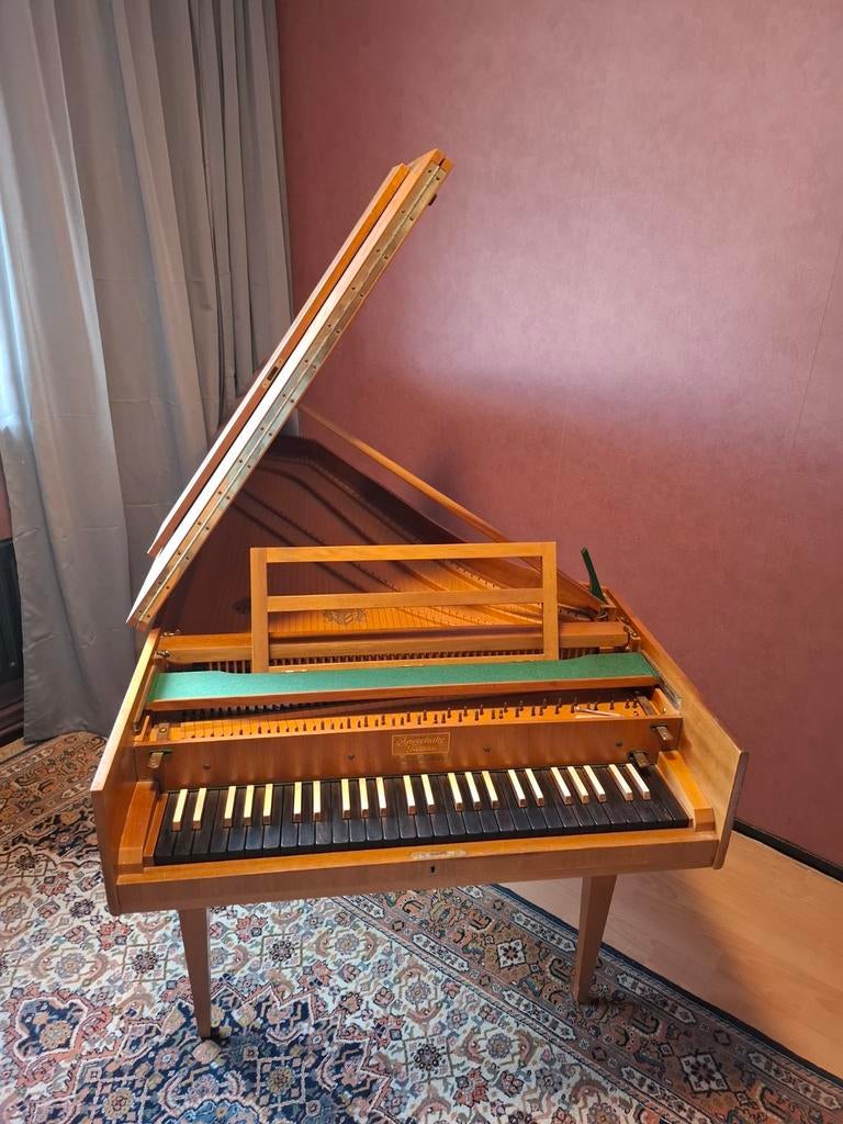 Sperrhake Passau Klavecimbel 170cm, ca. 1980, Delrin plectra, Ophalen, Gebruikt