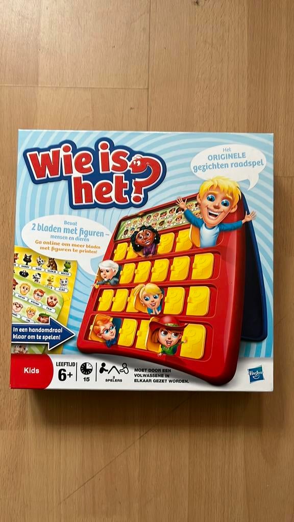 Wie is het?, Hobby en Vrije tijd, Gezelschapsspellen | Kaartspellen, Een of twee spelers, Ophalen, Zo goed als nieuw