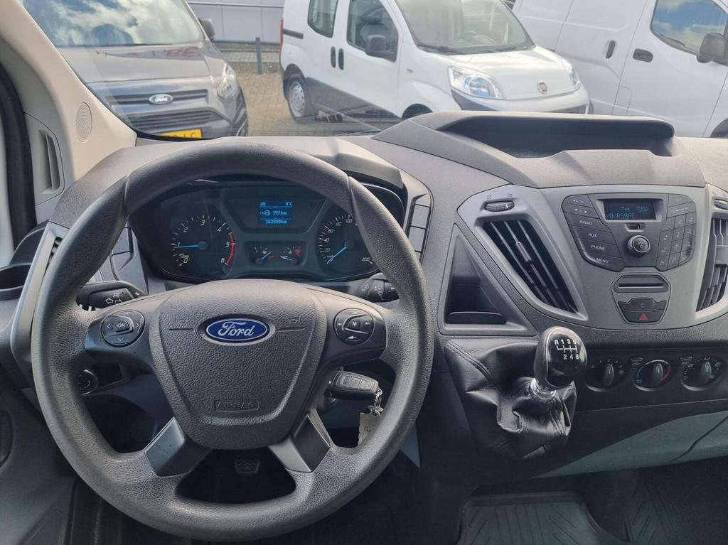 Ford Transit Custom 2.0 TDCI L2H1 Airco sidebars Trekhaak eu, Voorwielaandrijving, Elektrische ramen, Gebruikt, Euro 6