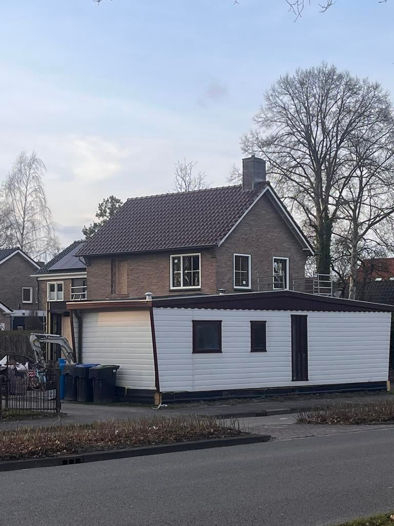 Kunststof Chalet 11.00x3.70 meter, Caravans en Kamperen, Stacaravans