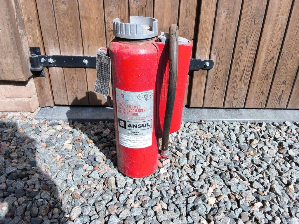 Oude brandblusser, Huis en Inrichting, Ophalen of Verzenden