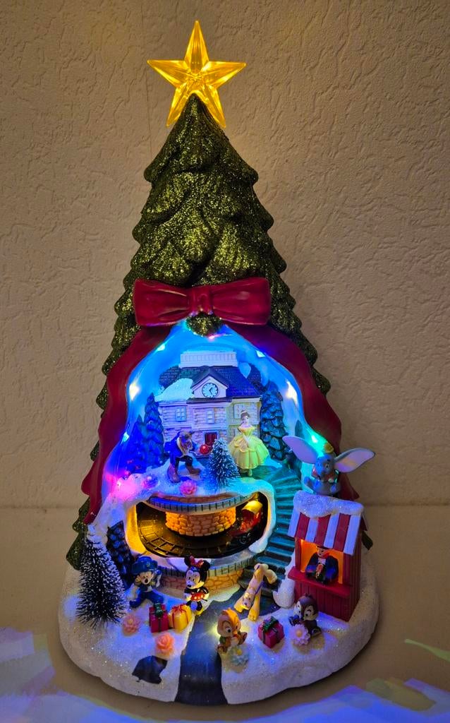 Prachtig kerst tafereel met Minnie.mickey.knabbel en babbel, Diversen, Kerst, Ophalen of Verzenden, Nieuw