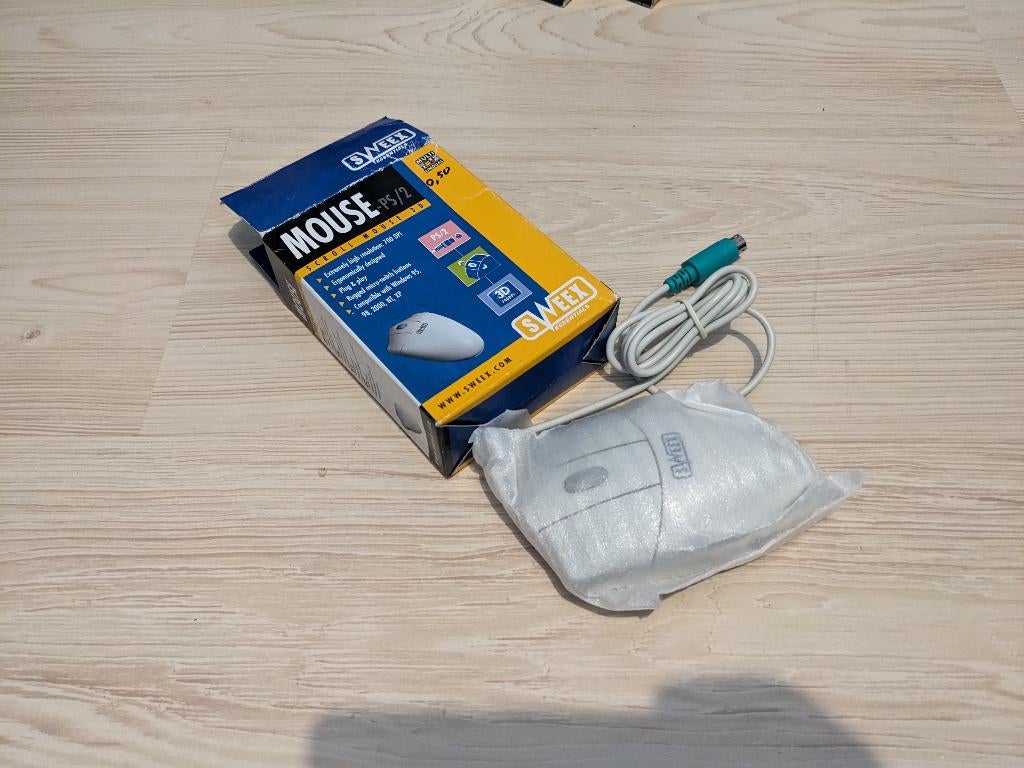 3x PS/2 muis, nieuw in verpakking, Ophalen of Verzenden, SWEEX