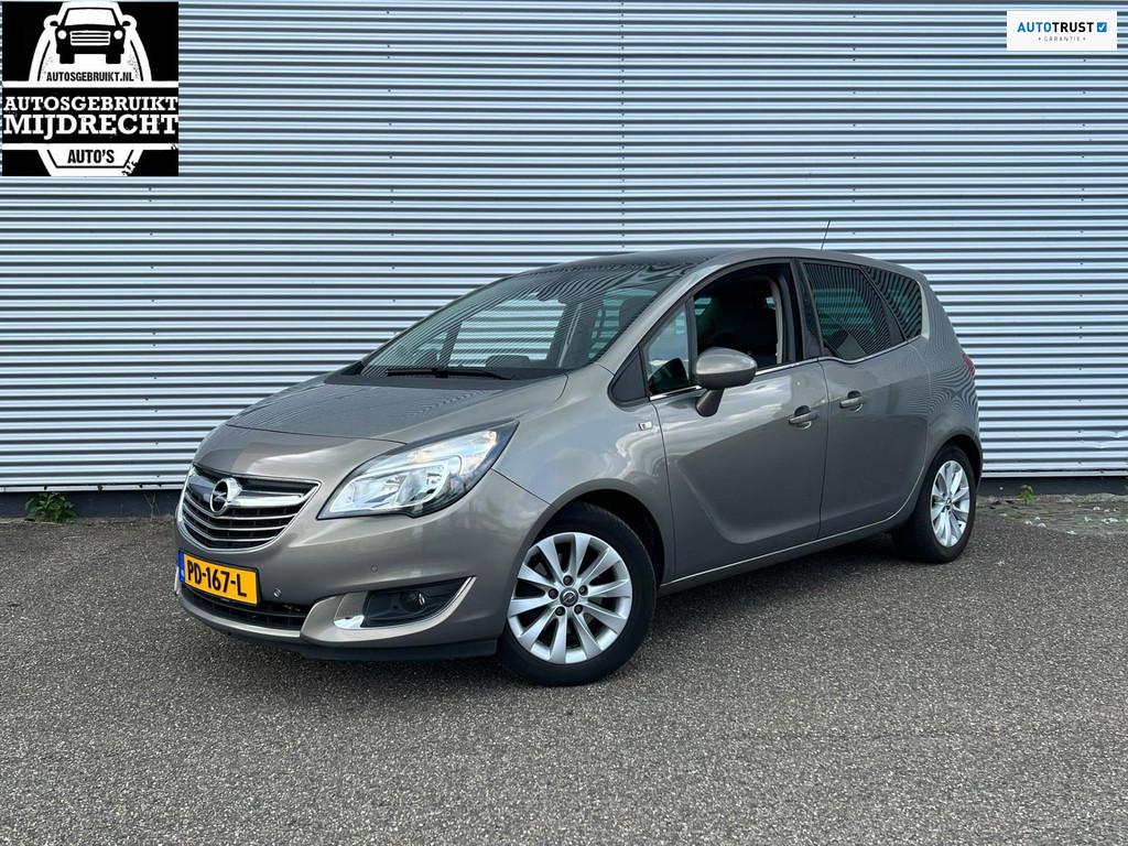 Opel Meriva 1.4 Turbo Cosmo / Navi / Cruise / Pano / Trekhaa, Auto's, Opel, Voorwielaandrijving, Gebruikt, 4 cilinders, Leder
