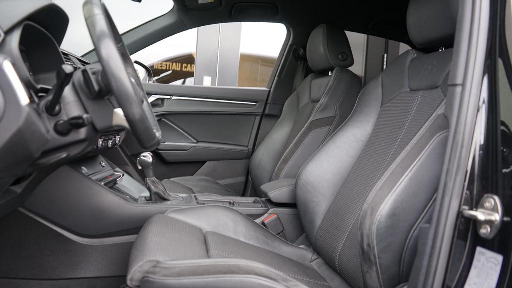 Audi Q3 Sportback 35 TFSI 3x S-Line BLACK OPTIK AUTOMAAT-AUD, 15 km/l, Zwart, 4 cilinders, 150 pk