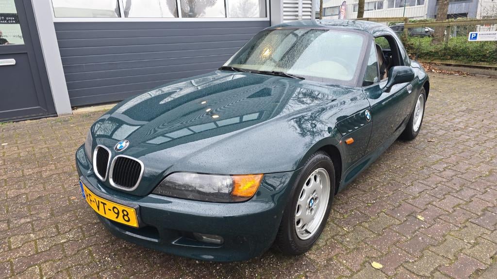 BMW Z3 Roadster 1.9 HARDTOP LEDER (bj 1997), Auto's, Oldtimers, Cabriolet, Origineel Nederlands, Bedrijf, Handgeschakeld