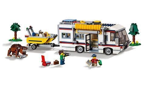 Lego creator camper e.a. 31052. Compleet met boekje., Compleet, Gebruikt, Lego, Ophalen of Verzenden