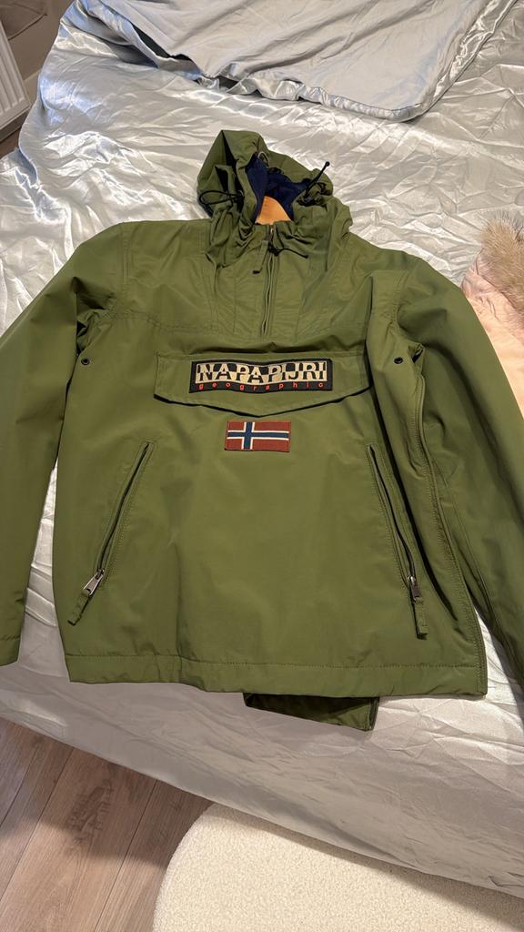 Napapijri jas, Ophalen of Verzenden, Gedragen, Maat 36 (S), Groen