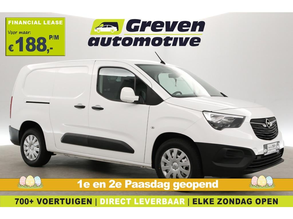 Opel Combo 1.5D Lang | 102PK | 3 Zits | Airco | Cruise | Par, Gebruikt, Euro 6, 4 cilinders, Wit