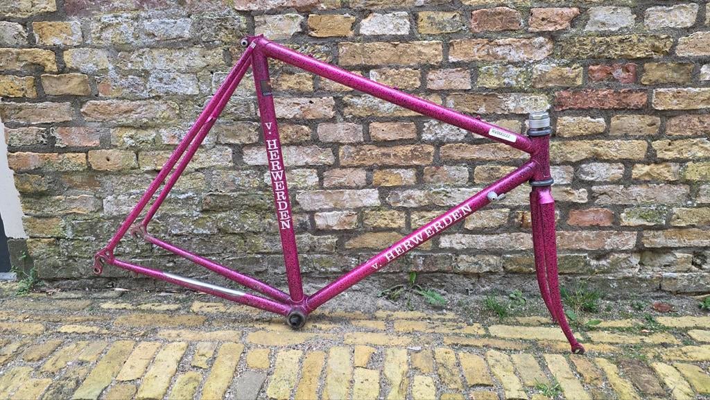 V. Herwerden Tijdrit Frameset 650c/700c - 57cm, Fietsen en Brommers, Fietsonderdelen, Gebruikt, Frame, Ophalen of Verzenden