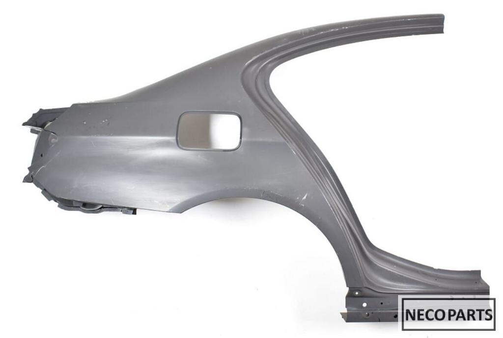 BMW 5 SERIE F10 SEDAN SCHERM ACHTERSCHERM ZIJSCHERM SNIJDEEL, Gebruikt, Achterklep, Ophalen of Verzenden, Achter