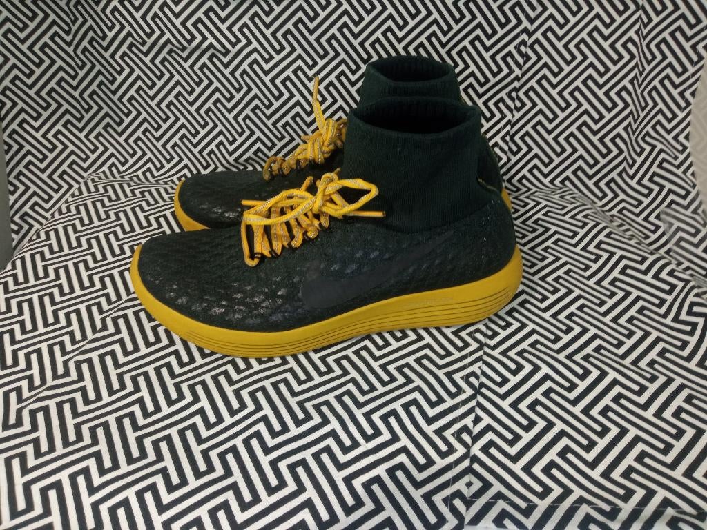 Nike Womens Gyakusou Running Shoes Lunarpic Flykit Shield 39, Verzenden, Geel, Nike, Sneakers of Gympen