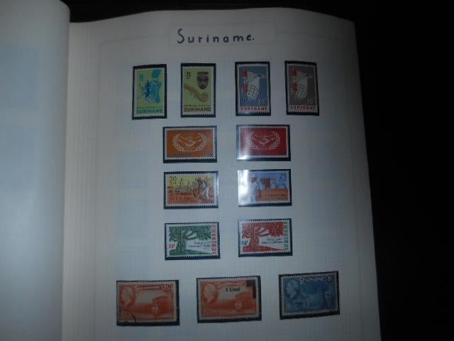 Verzameling postzegels Suriname, Postzegels en Munten, Postzegels | Volle albums en Verzamelingen, Ophalen of Verzenden, Buitenland