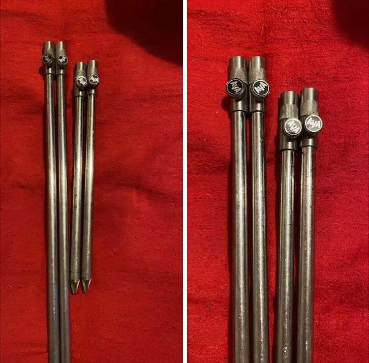 GEZOCHT! AvA Systems Banksticks no Trakker, Fox, Nash, Korda, Watersport en Boten, Hengelsport | Karpervissen, Verzenden, Zo goed als nieuw