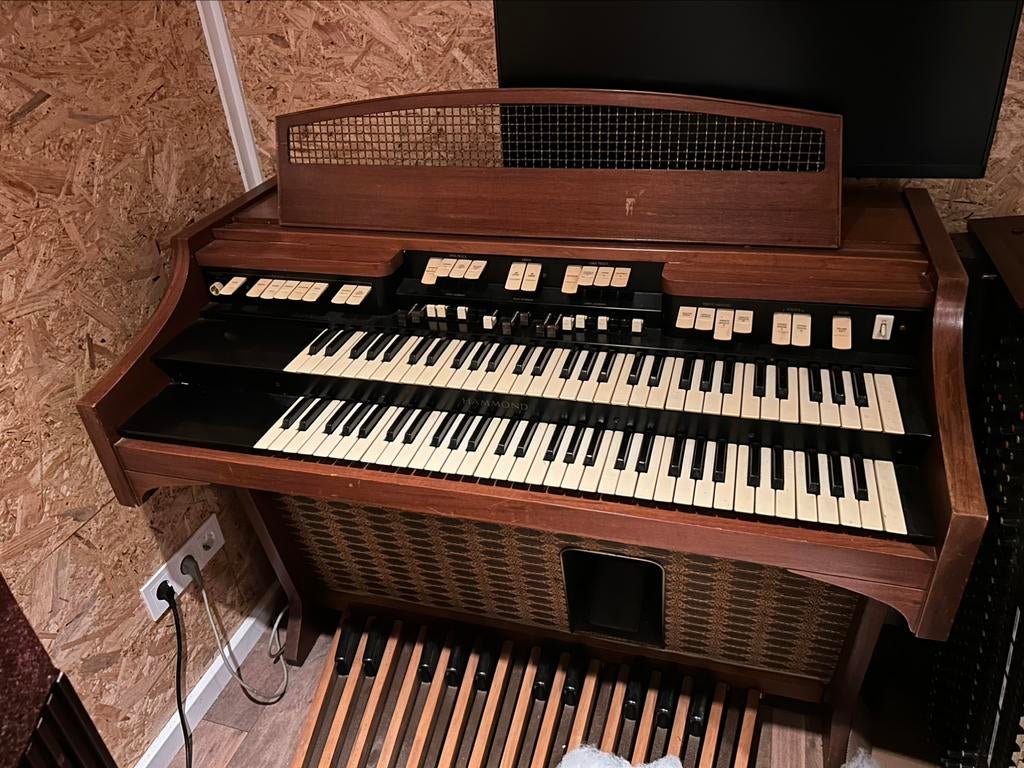 Hammond E-312 Toonwiel Orgel, Muziek en Instrumenten, Ophalen, Gebruikt, 2 klavieren, Hammondorgel