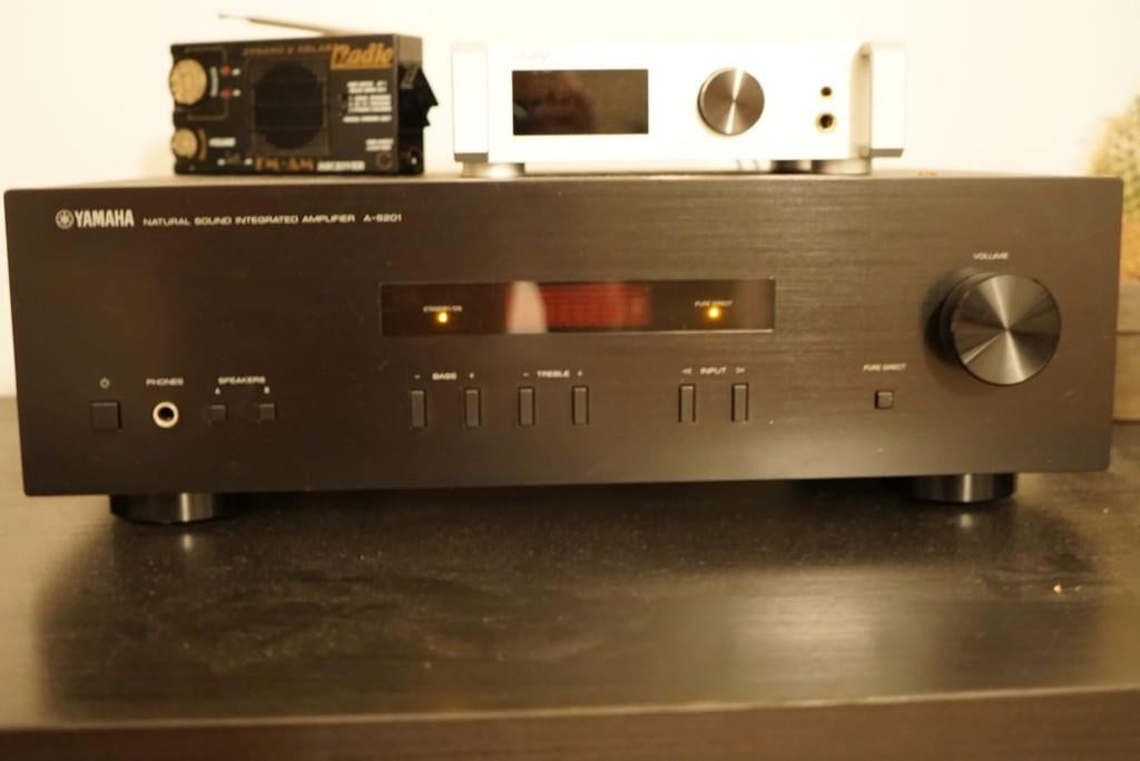 Yamaha A-S201, Ophalen, Yamaha, Zo goed als nieuw, 120 watt of meer