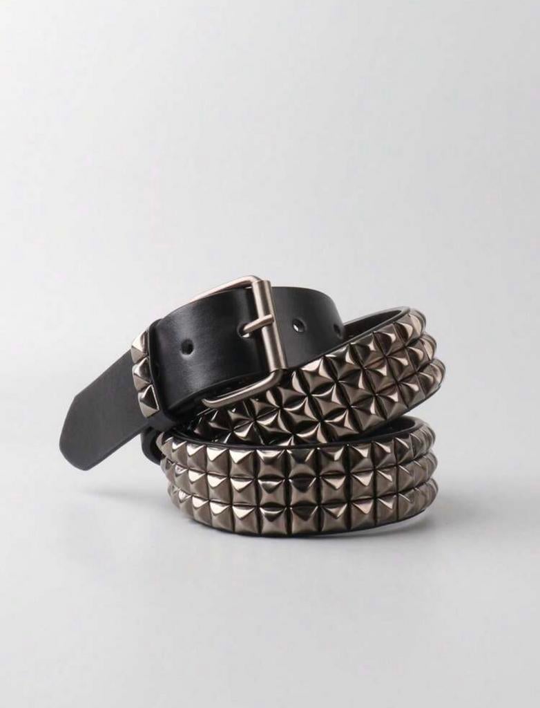 Studded belt, Ophalen, 3 tot 5 cm, Heupriem, Zo goed als nieuw
