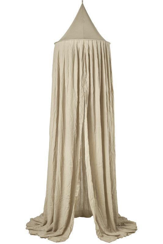Canopy Klamboe Bedhemel Taupe Meyco, Meyco Baby, Nieuw, Ophalen of Verzenden, Klamboe