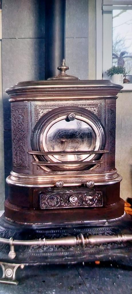 West friese hout/kolen kachel, Huis en Inrichting, Kachels, Ophalen, Gebruikt, Houtkachel, Vrijstaand