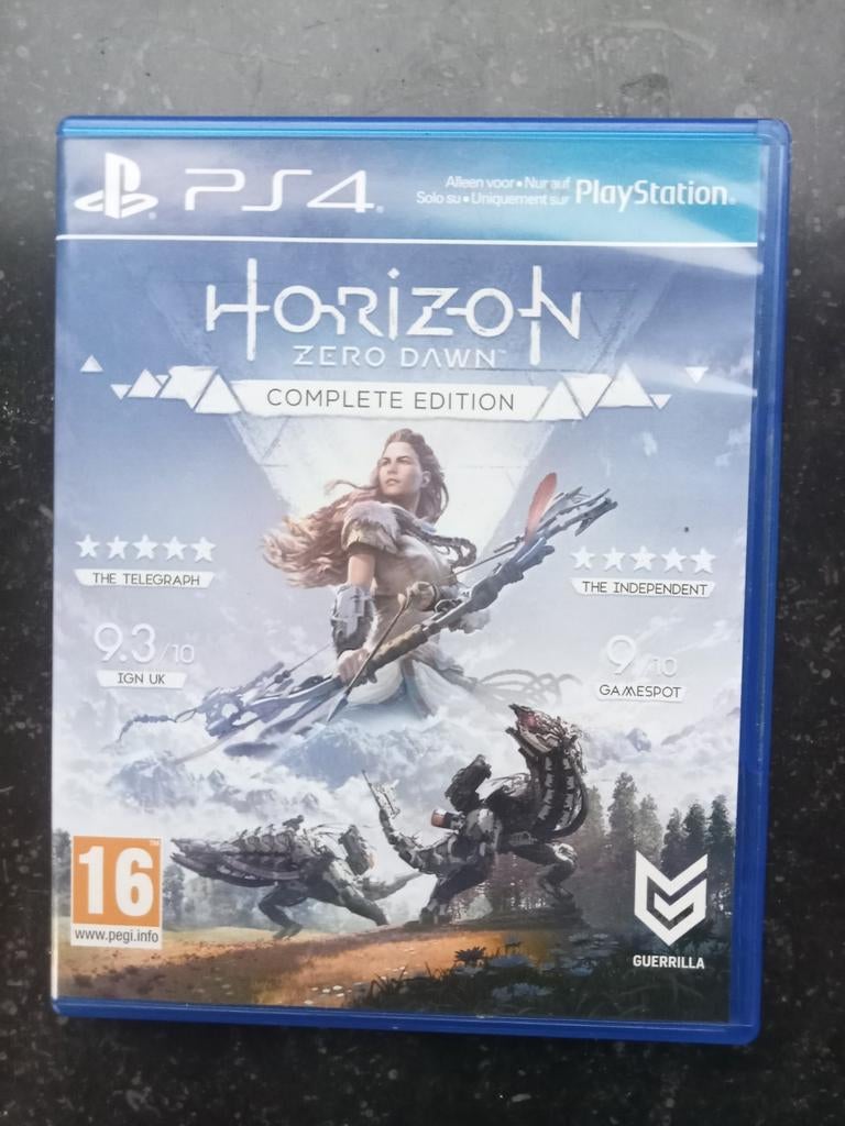 PlayStation 4 Horizon Zero Dawn, Avontuur en Actie, 1 speler, Ophalen of Verzenden, Zo goed als nieuw