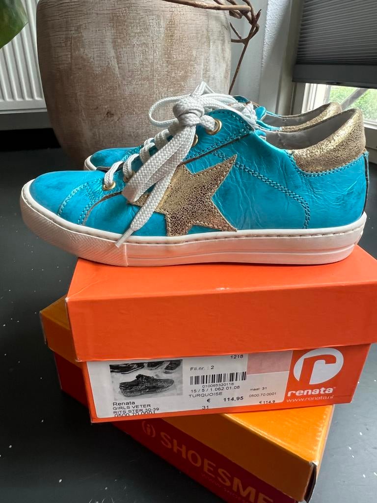 Renata Meisjes Schoenen - Maat 31 - Nieuw, Ophalen of Verzenden, Nieuw, Blauw, Sneakers of Gympen