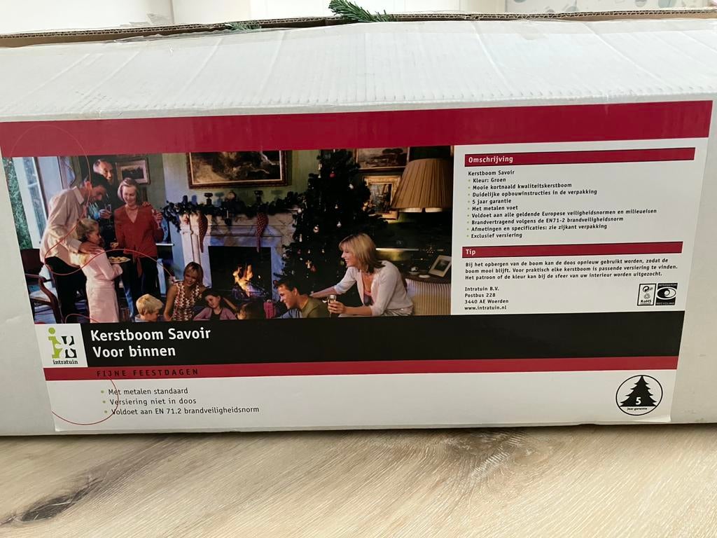 Kunst kerstboom, Ophalen, Zo goed als nieuw