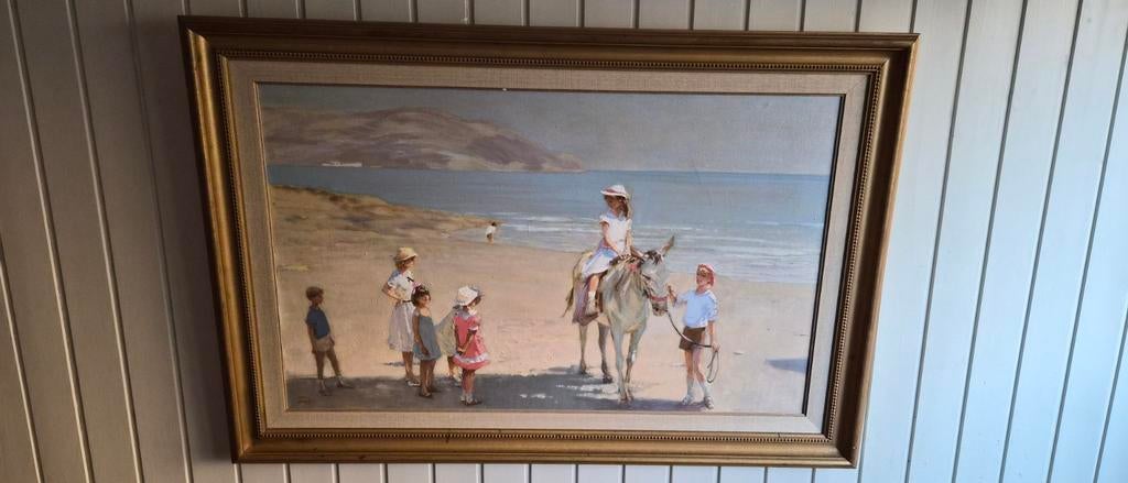 Schilderijen van Alexander Tioutrine, Antiek en Kunst, Kunst | Schilderijen | Klassiek, Ophalen