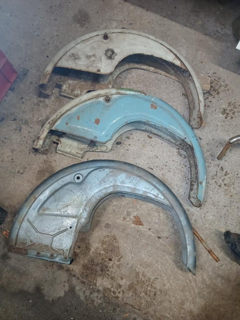 3x zundapp achterspatbord van een combinette ?, Ophalen of Verzenden, Overige typen