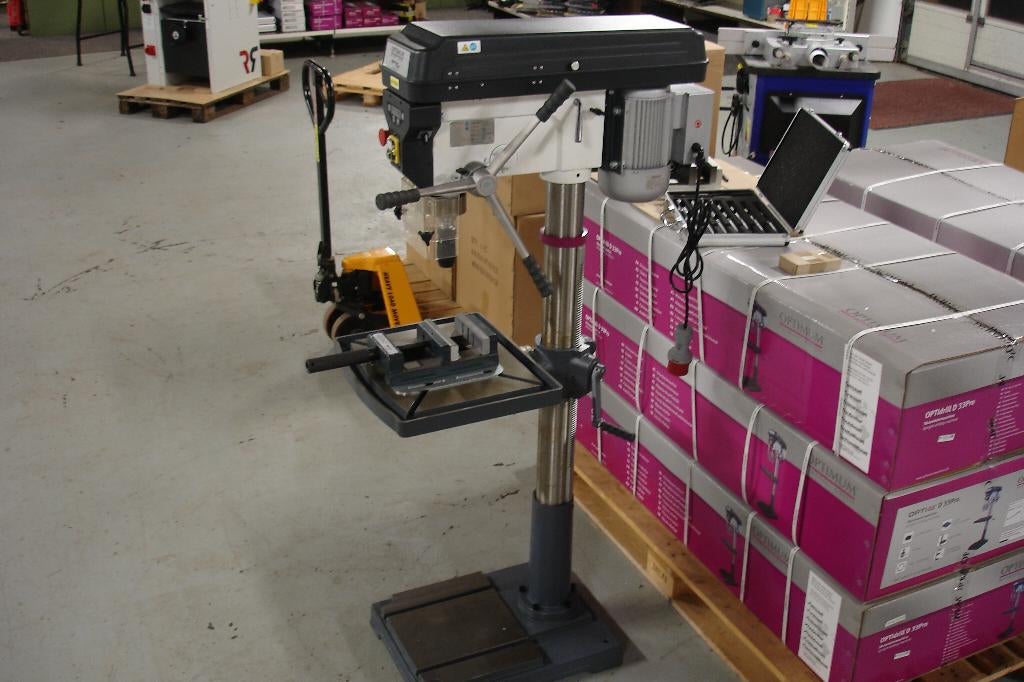 Kolomboormachine Optimum D33Pro Nieuw !!, Ophalen of Verzenden, Nieuw, 600 watt of meer, Kolomboormachine