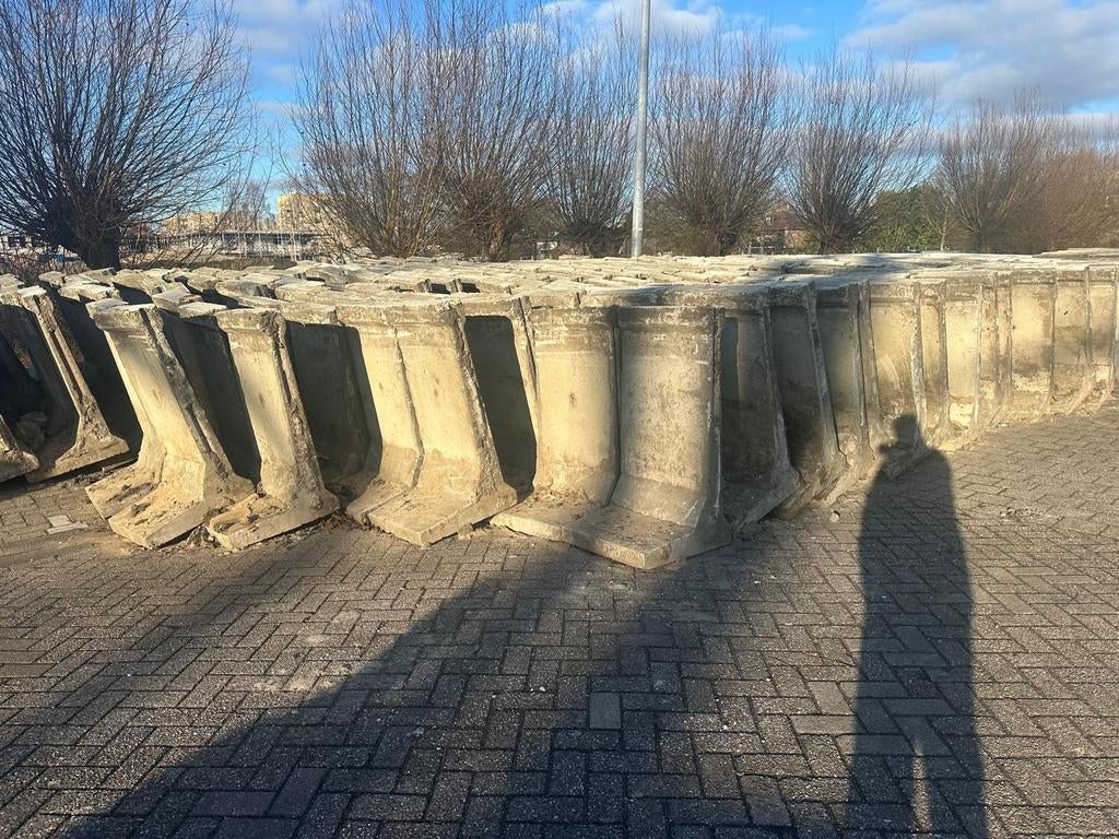 gebruikte keerwanden perronwanden sleufsilo grondkering, Ophalen, Gebruikt, Overige typen, Beton