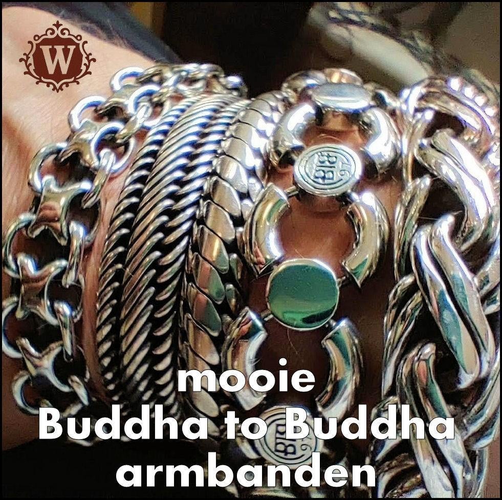 Prachtige Collectie Buddha to Buddha armbanden, Ophalen of Verzenden, Zo goed als nieuw, Zilver, Zilver