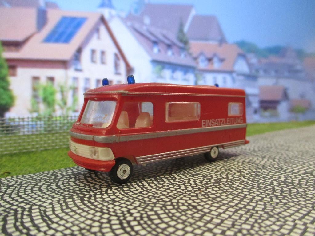 Hymer 660 Camper Mercedes Benz 410 - Rietze brandweer, Ophalen of Verzenden, Gebruikt, Bus of Vrachtwagen, Rietze