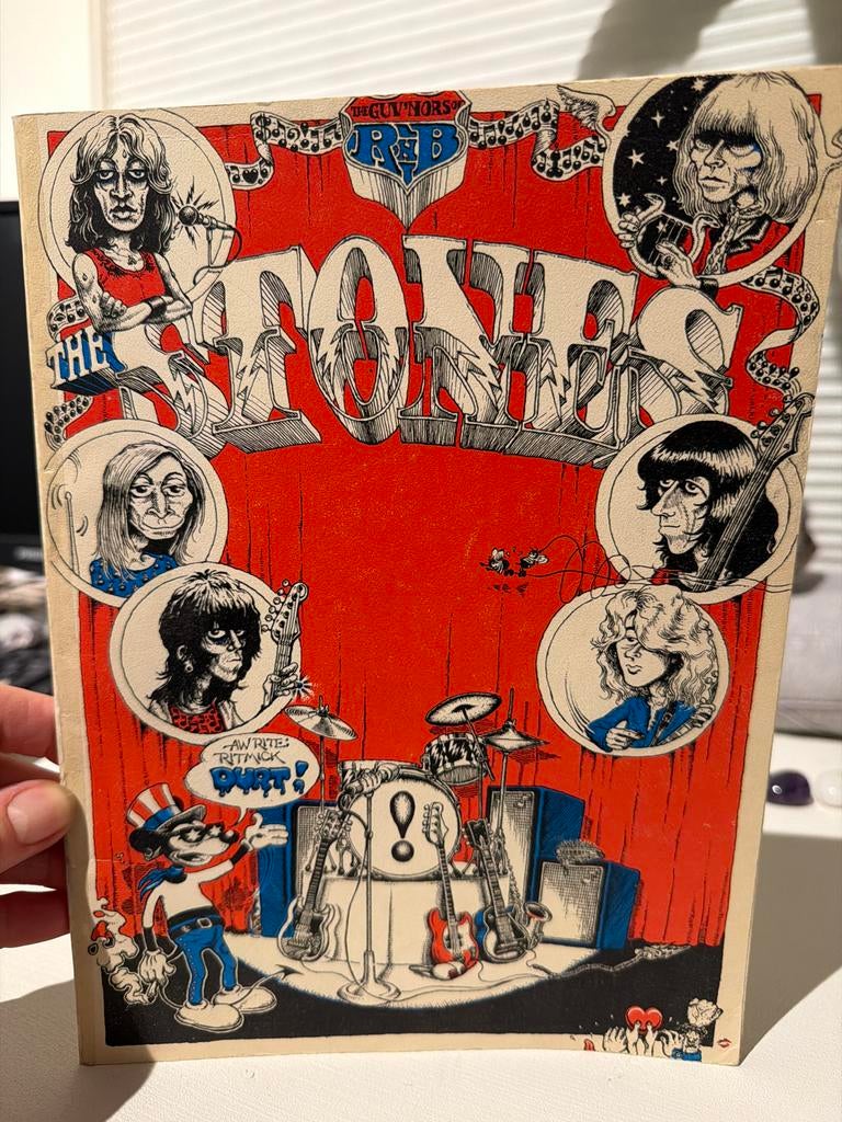 The Rolling Stones Boek - Zeldzaam!, Ophalen of Verzenden, Gelezen, Artiest