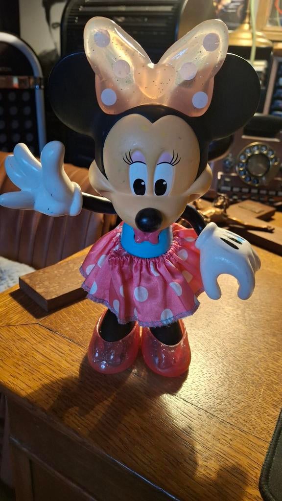 Vintage Minnie Mouse Pop, Kinderen en Baby's, Speelgoed | Poppen, Ophalen of Verzenden, Gebruikt, Overige typen