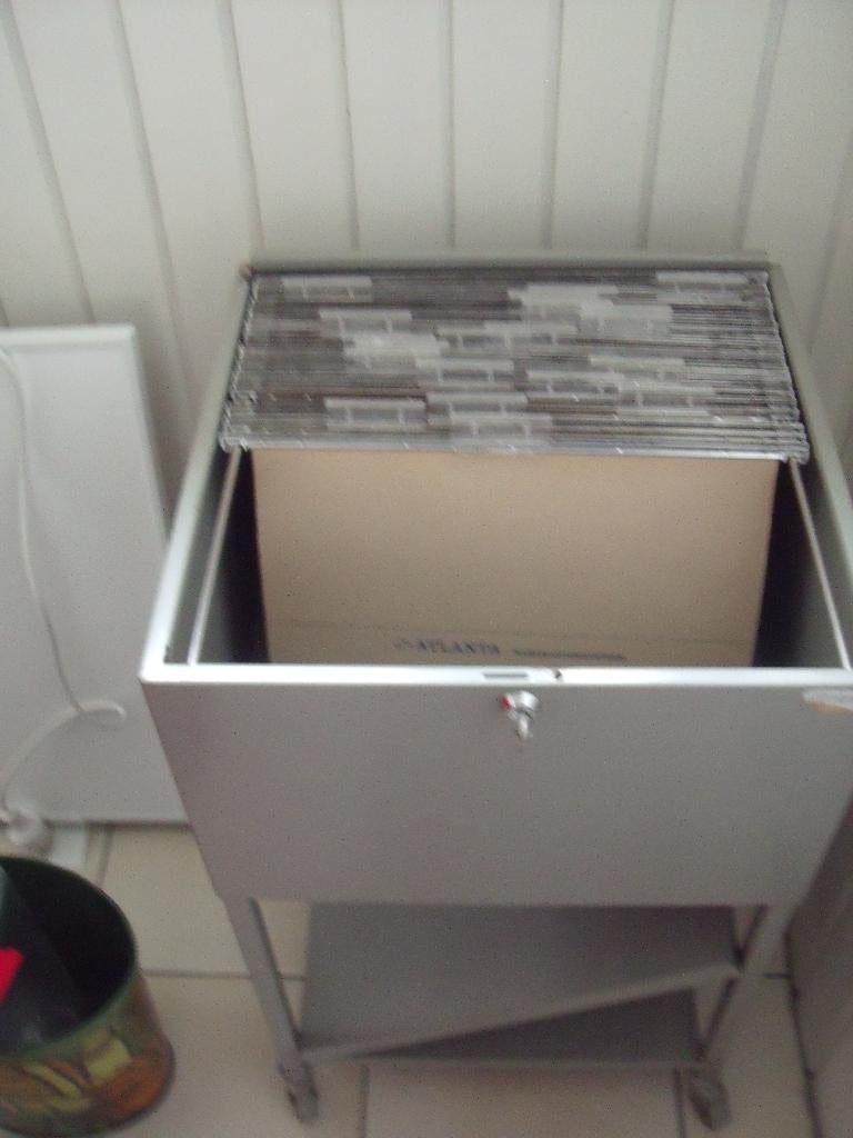 afsluitbare hangmappentrolley, Huis en Inrichting, Kasten | Roldeurkasten en Archiefkasten, Ophalen, Minder dan 50 cm, Gebruikt