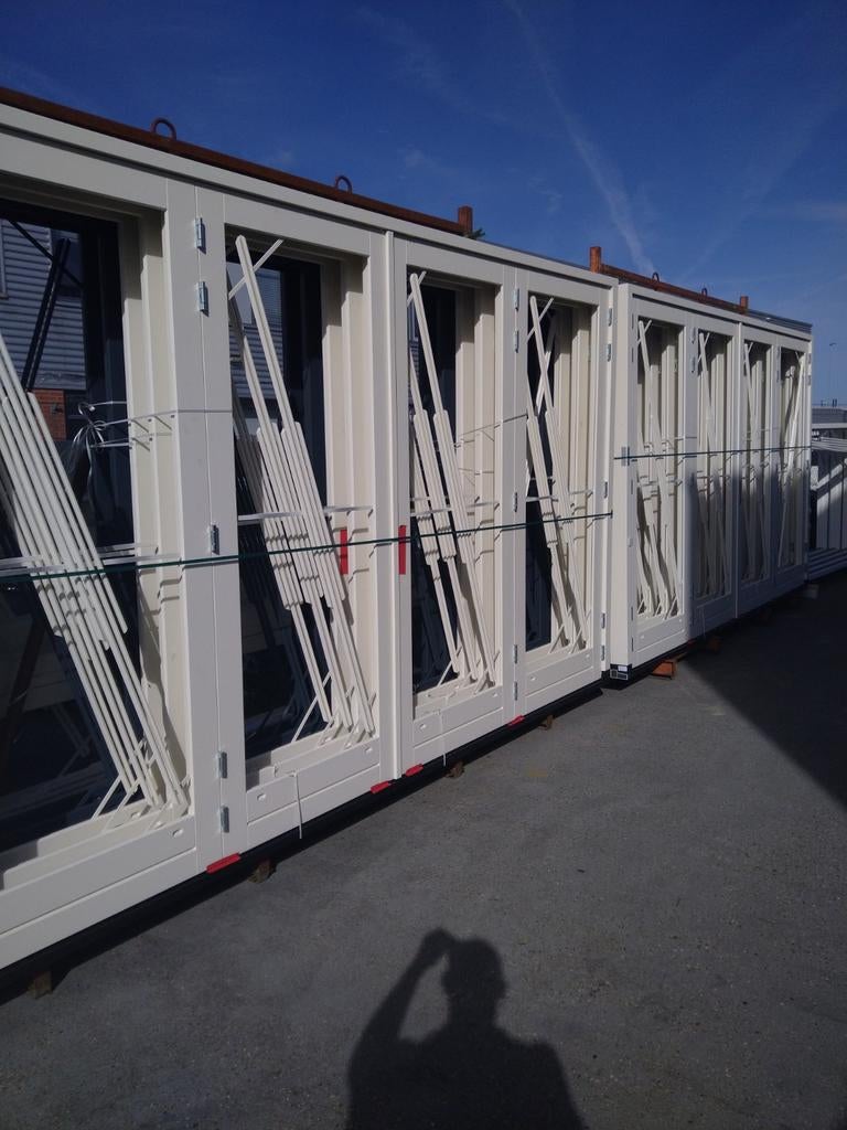 Harmonica pui met 4 deuren, Ophalen, Nieuw, Buitendeur, Vouwdeur