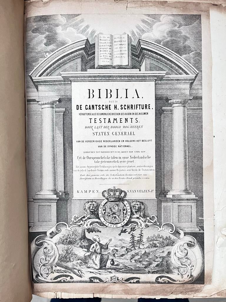Statenbijbel 1868 - Redelijke Staat, Ophalen