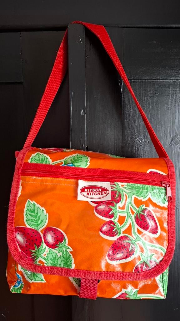 Kitsch Kitchen (lunch) tasje, Sieraden, Tassen en Uiterlijk, Ophalen of Verzenden, Oranje, Minder dan 30 cm