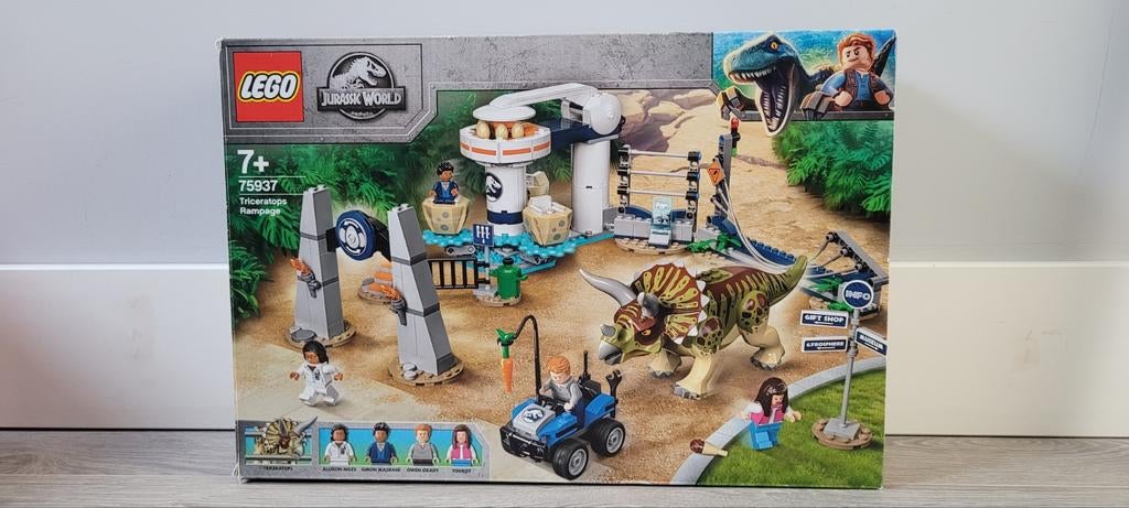Lego Jurassic World 75937 Triceratops Rampage, Ophalen of Verzenden, Zo goed als nieuw
