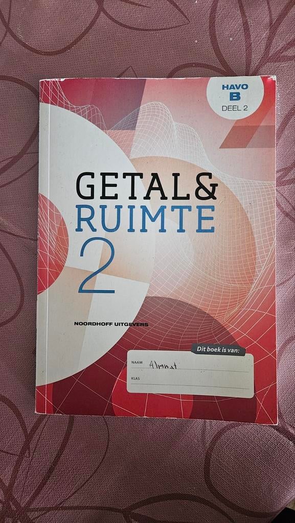 Getal & Ruimte HAVO B Deel 2, Boeken, Schoolboeken, Ophalen of Verzenden, Zo goed als nieuw
