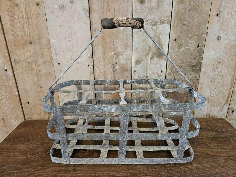 oud frans flessenrek ``WOONWINKEL RUSTIEK``, Antiek en Kunst, Ophalen of Verzenden