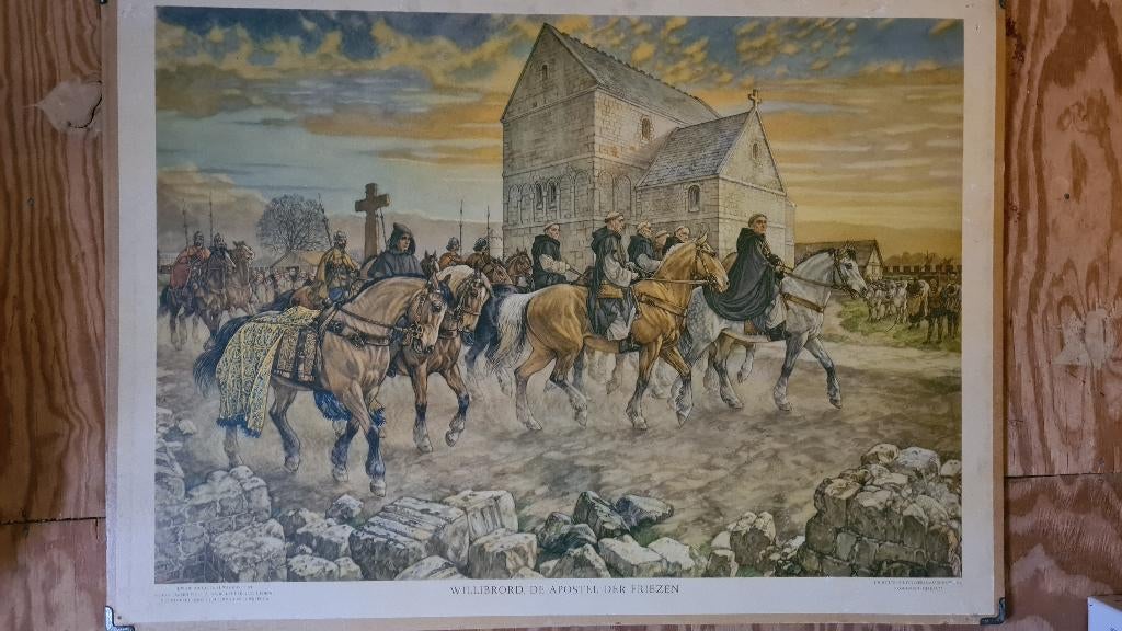 Isings schoolplaat, Ophalen of Verzenden, Geschiedenis