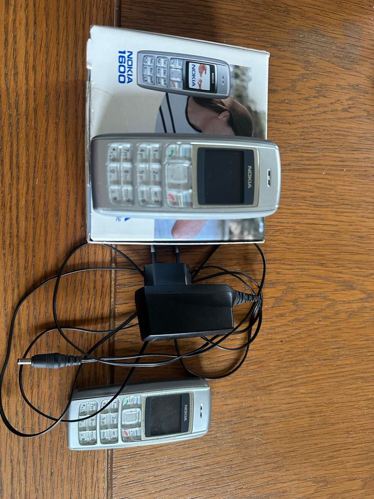 Nokia 1600 - Met Originele Verpakking & Oplader, Gebruikt, Geen camera, Fysiek toetsenbord, Ophalen of Verzenden