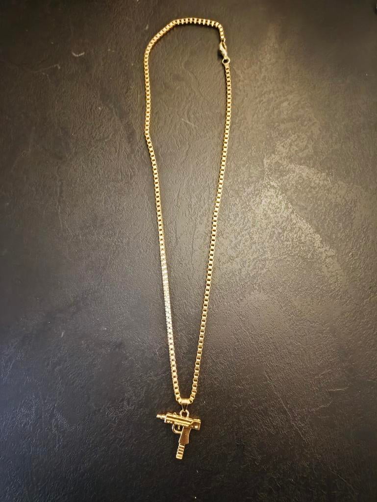Gouden ketting SUPREME, Ophalen, Gebruikt, Goud, Overige materialen