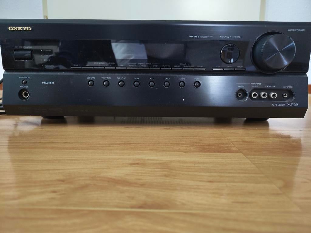 Onkyo TX-Sr 508 in zeer goede staat, Ophalen, Zo goed als nieuw, Overige merken