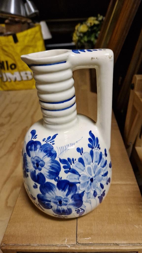 vintage kruik van aardewerk valkenburg, Ophalen of Verzenden